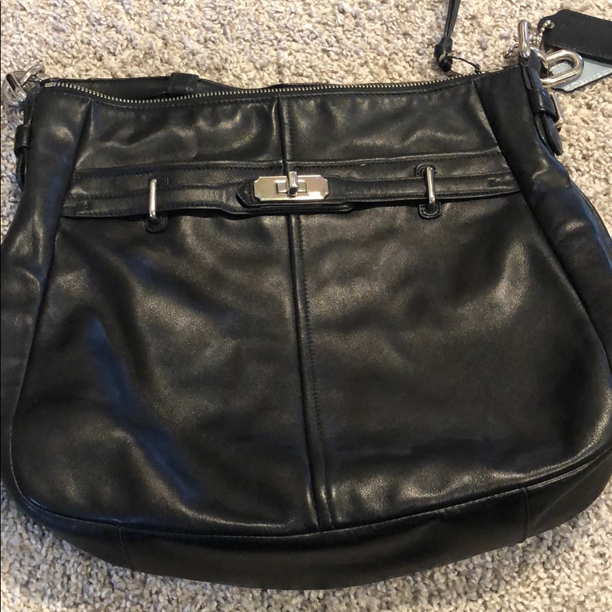 Authentic Coach Black Handbag Great Condition